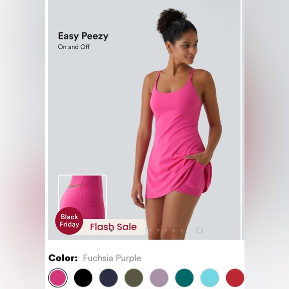 Halara Easy Peezy athletic dress - Picture 2 of 11